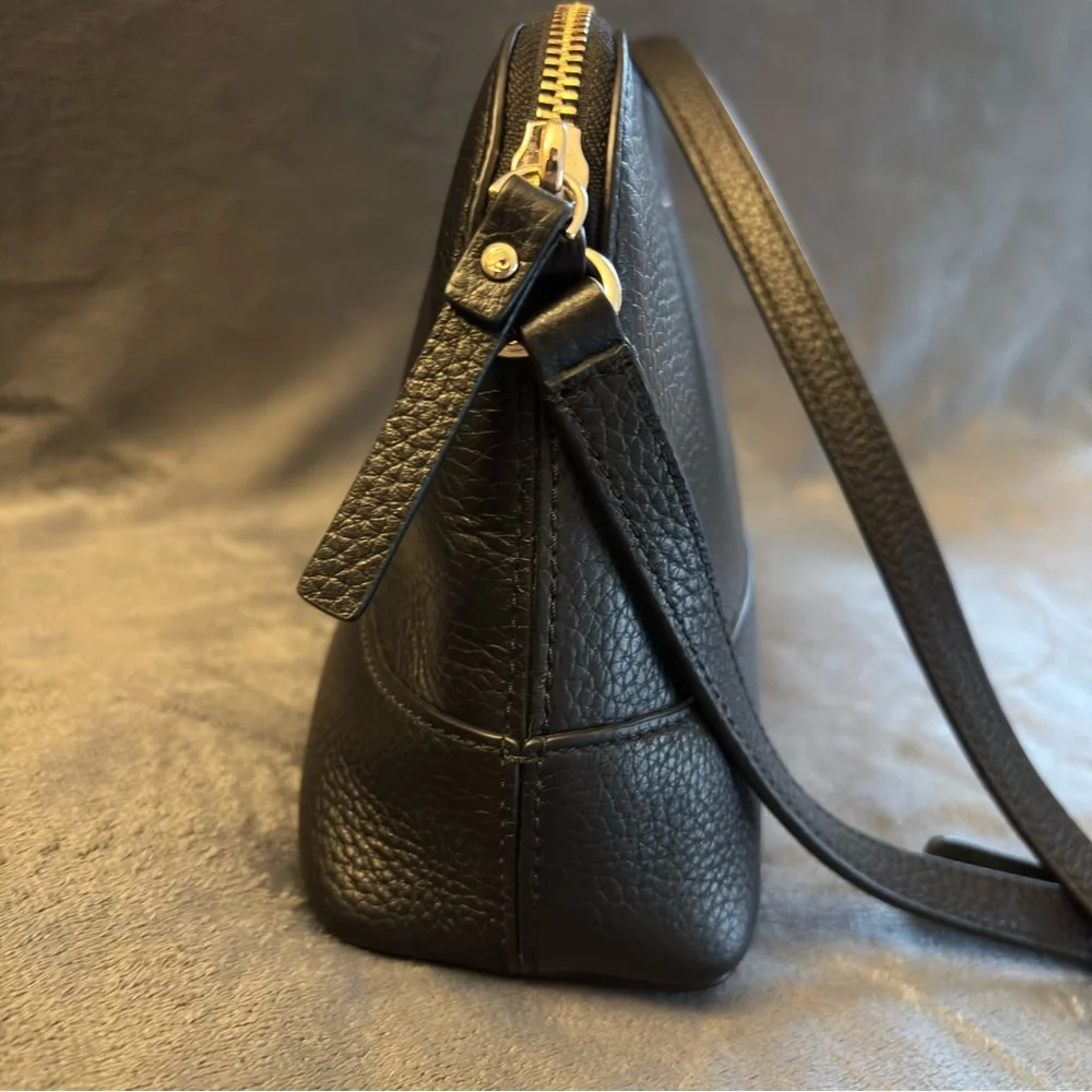 Kate Spade Black Pebbled Leather Crossbody Bag